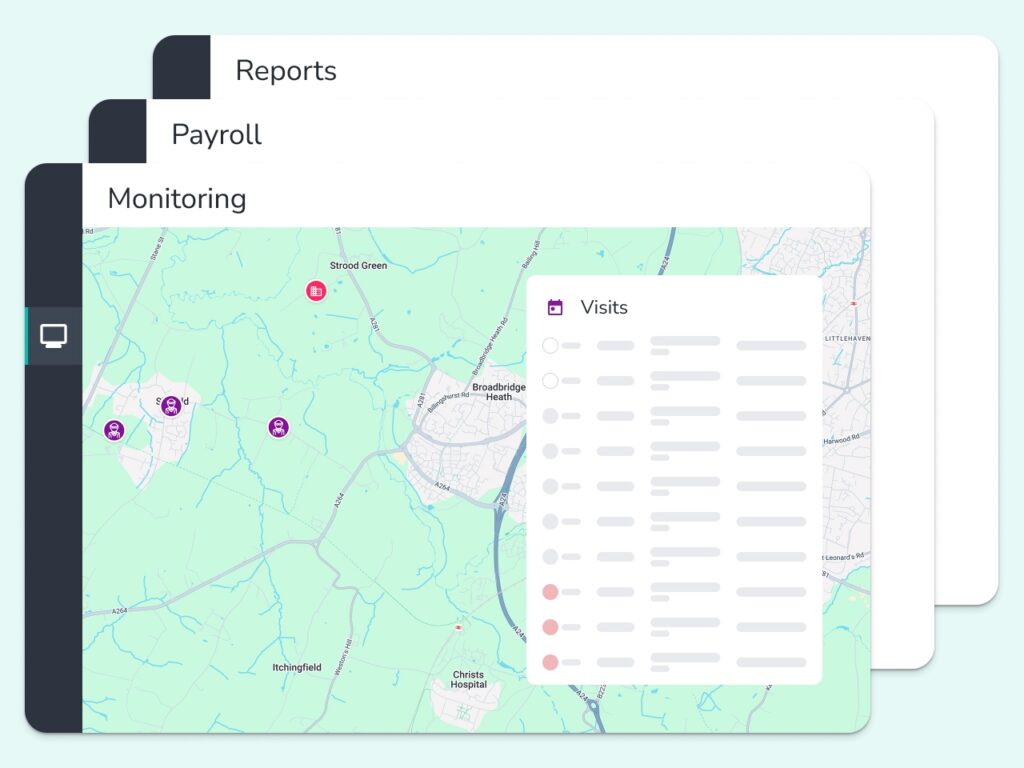 Home care compliance software